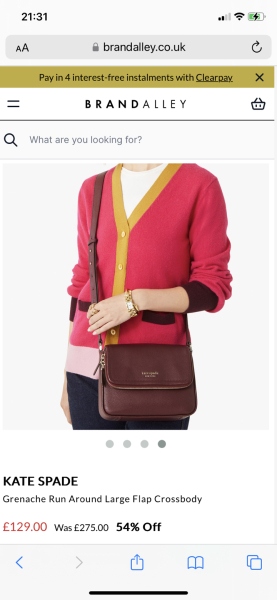 Cross body / small bag - help me not look like my mother 