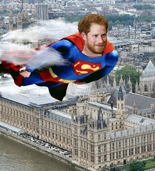 Harry is in town to fight against the Daily Mail - VIDEO