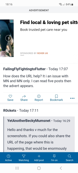 Ads covering a third of the page