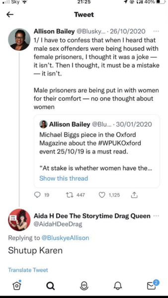 To be upset that toddlers and babies are being subjected to this.