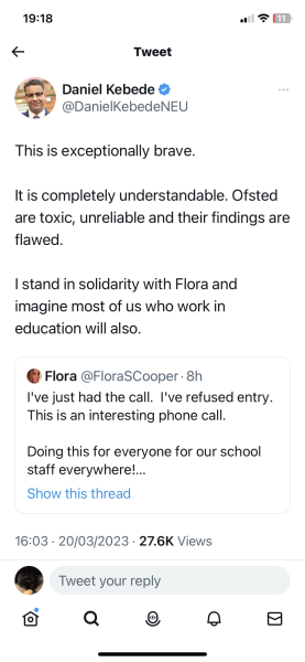 The fight back against OFSTED has begun - support needed