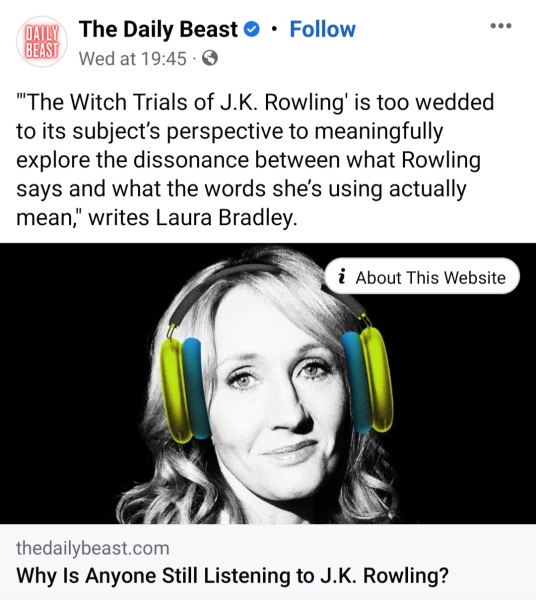 The Witch Trials of JK Rowling 