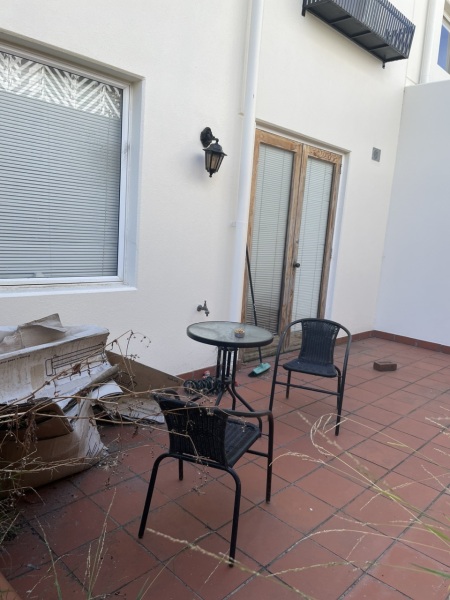 Neighbour possibly stole brush from my apartment courtyard