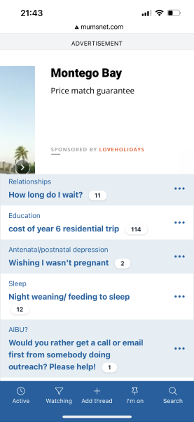 Ads covering a third of the page