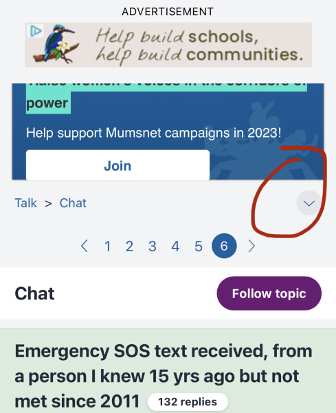 Emergency SOS text received, from a person I knew 15 yrs ago but not met since 2011