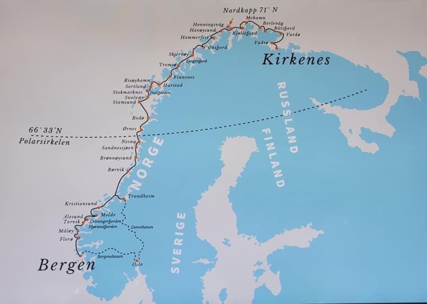 Norwegian fjords cruise. Which company?