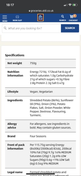 Tesco hash browns - do any other supermarkets use the same manufacturer?