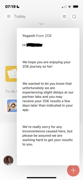 ZOE NUTRITION NEW THREAD- anyone want to join in?