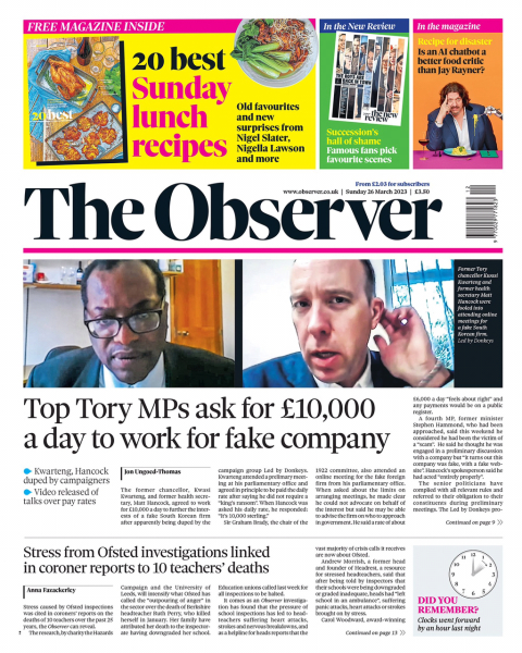 To ask what stops you voting for the tories ?