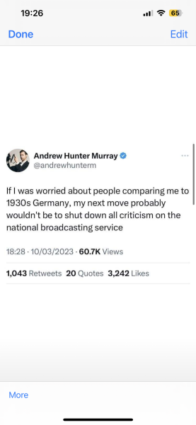 What is going on at the BBC right now?