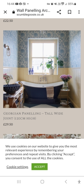 Will panelling eventually look tacky? 