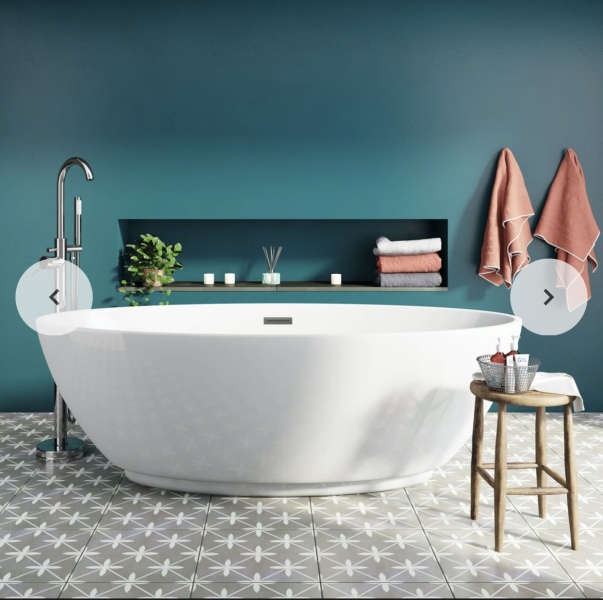 Putting a Landseer painting in a modern bathroom