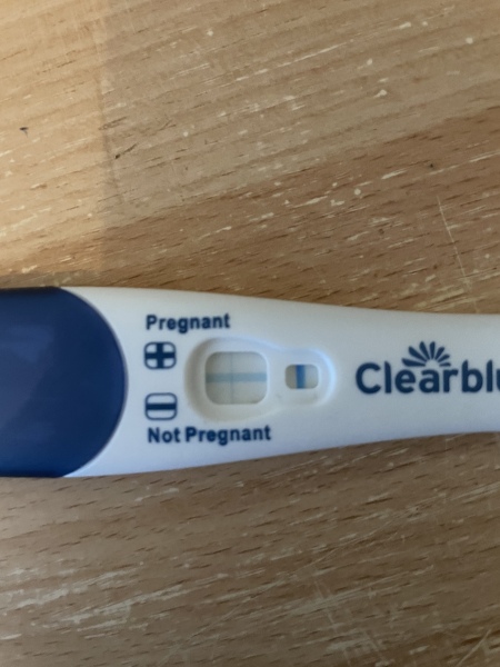 How worried - positive pregnancy test but not pregnant 