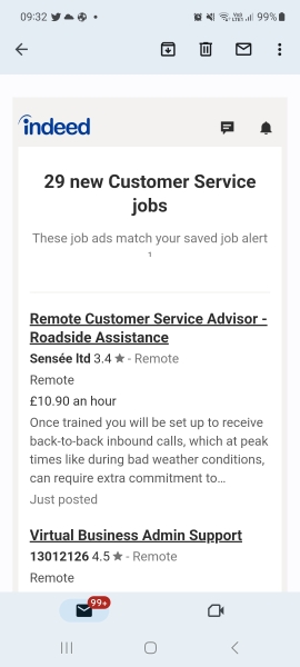 'We are currently experiencing a high demand for our services...'