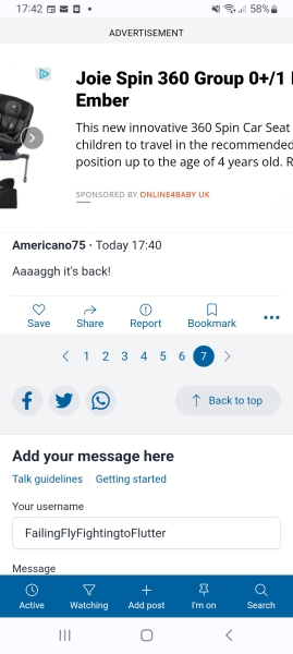 Ads covering a third of the page