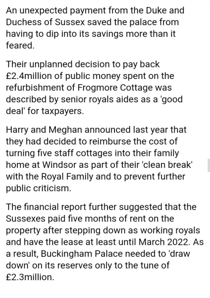 Harry and Meghan EVICTED from Frogmore, keys handed to Prince Andrew