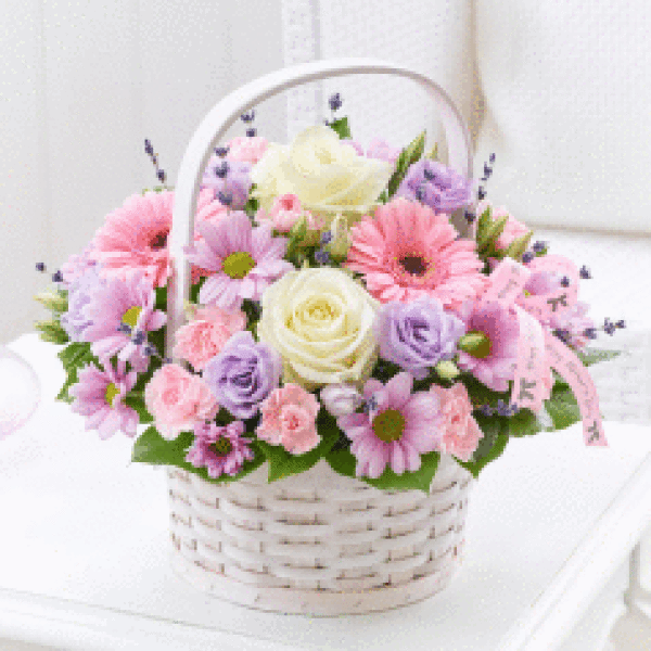 No words, just flowers for Claire .