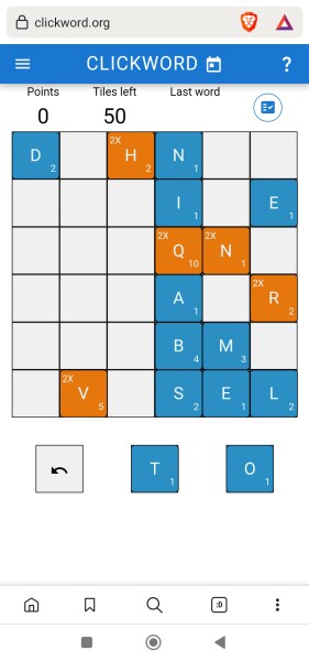 Clickword! Does anyone want to play? New daily word game