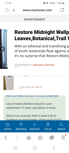 Ads now covering entire page ☹️