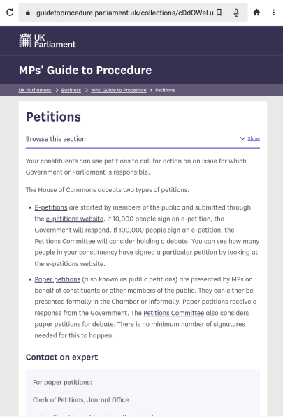 100,000 signatures on the Equality Act -  What next 