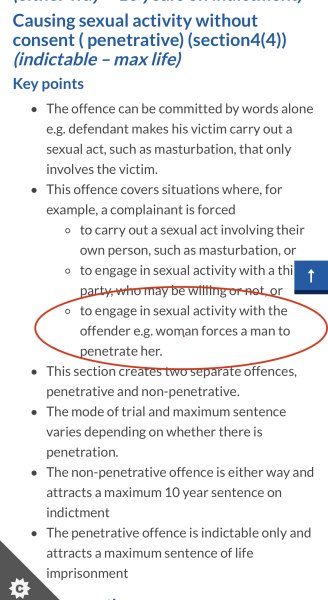 Woman jailed for sexual assault on man….