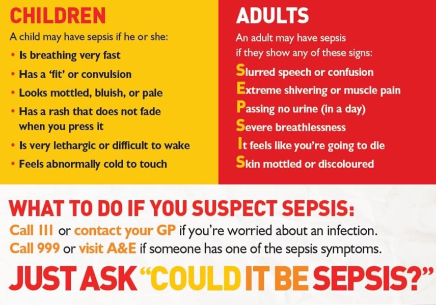 Sepsis - raise awareness