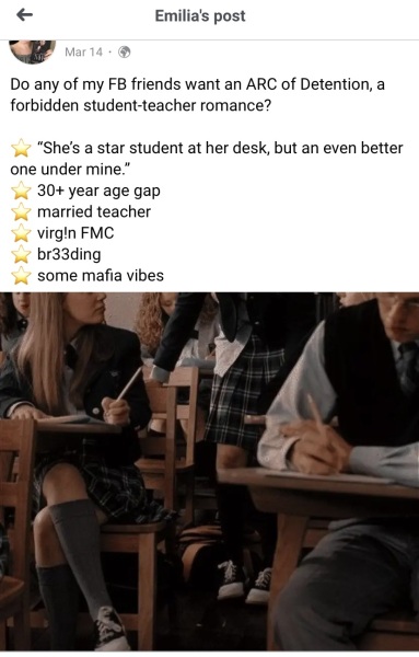 Am I out of touch or is this bordering paedophilia?