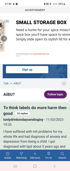 Ads covering a third of the page