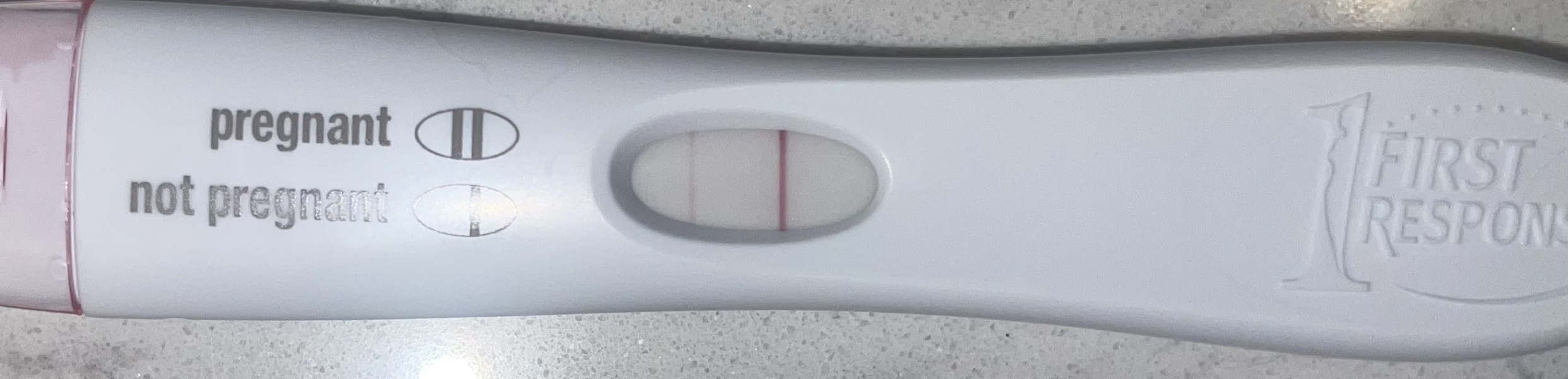 Faint line?