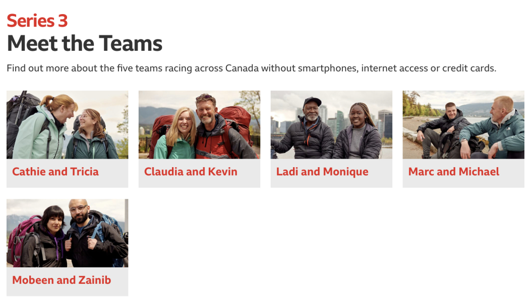 Race Across The World - Series 3