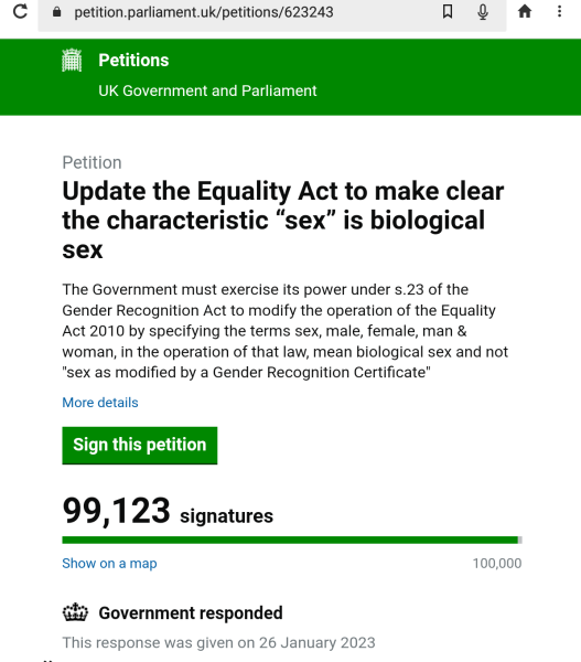Petition to Update the Equality Act / Thread 3