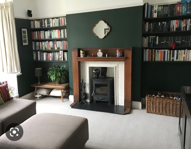 If your living room was painted this colour, what colour cushions would you buy? 