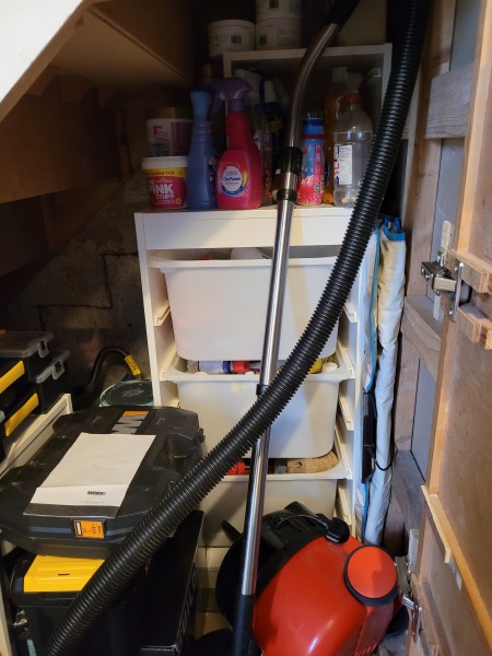 Fix my under stairs storage please.