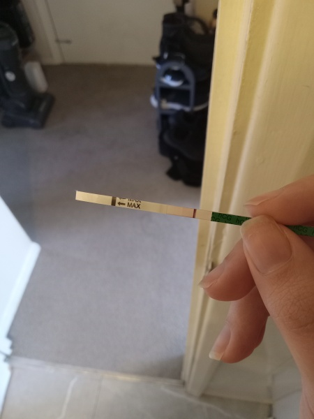 Is this positive or an indent line?