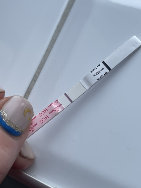 Is there a faint line on my test?