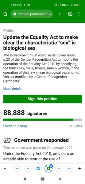 Petition to Update the Equality Act / Thread 3