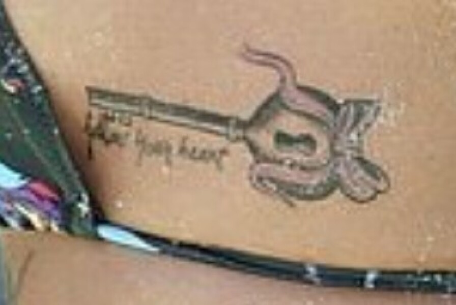 What does this tattoo say?