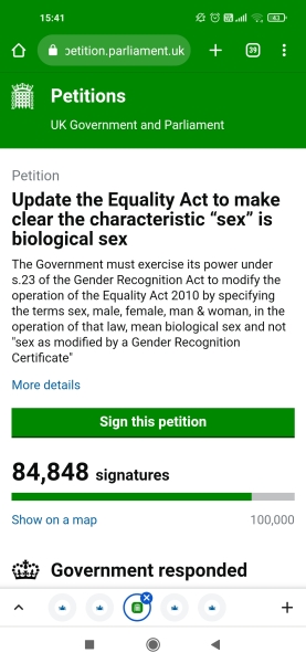 Petition to Update the Equality Act - thread 2