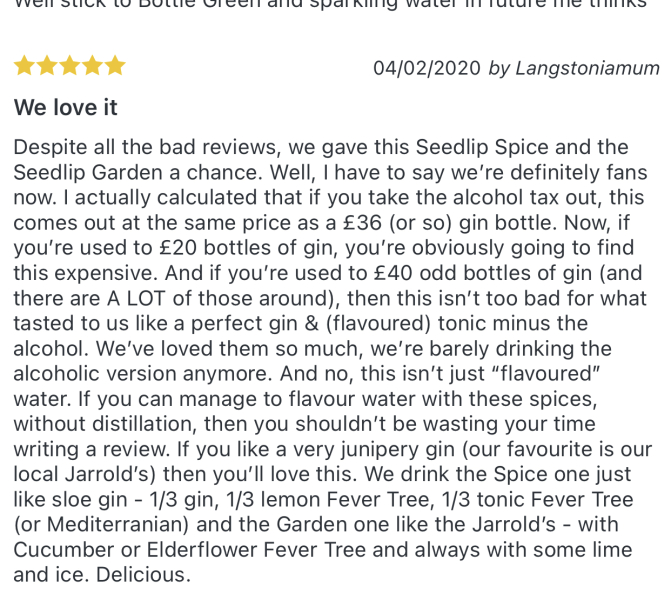 To Not understand the purpose of alcohol free beer/wine/spirits