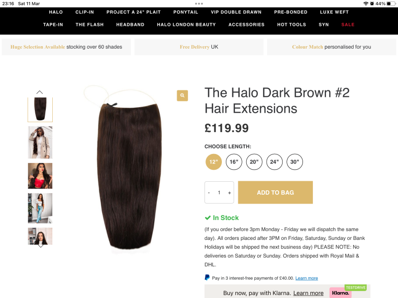 Halo secret hair extensions anyone?