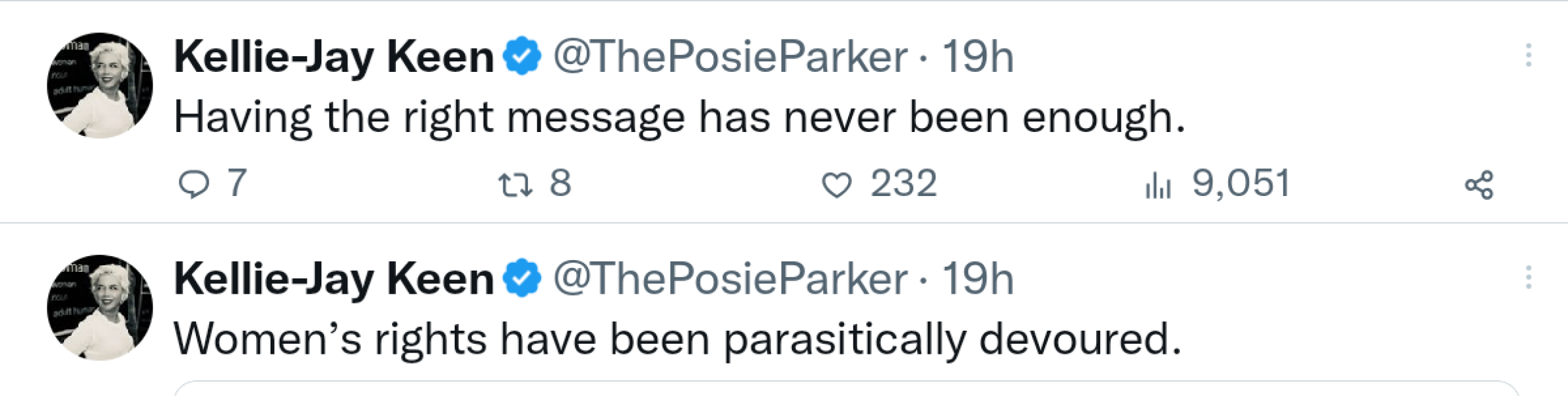 Feminist Left Australia are warning women not to attend Standing for Women events with KJK because the tour is funded by CPAC
