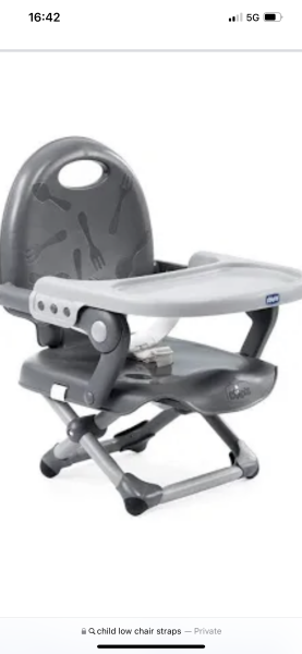 Strapped child in nursery 