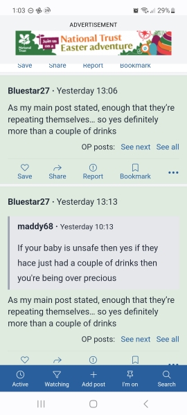 Drinking alcohol around children 
