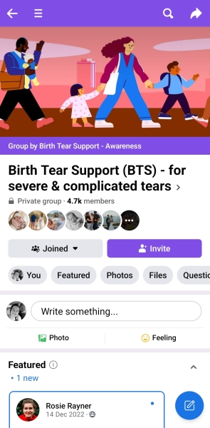 Stitched too tightly after childbirth