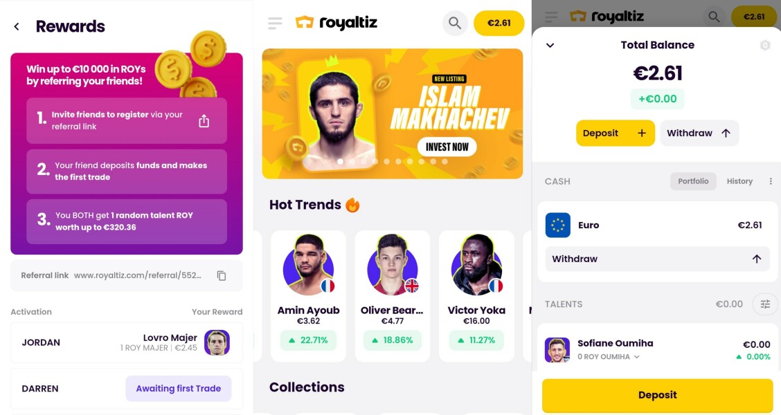 Royaltiz upto £283 free 