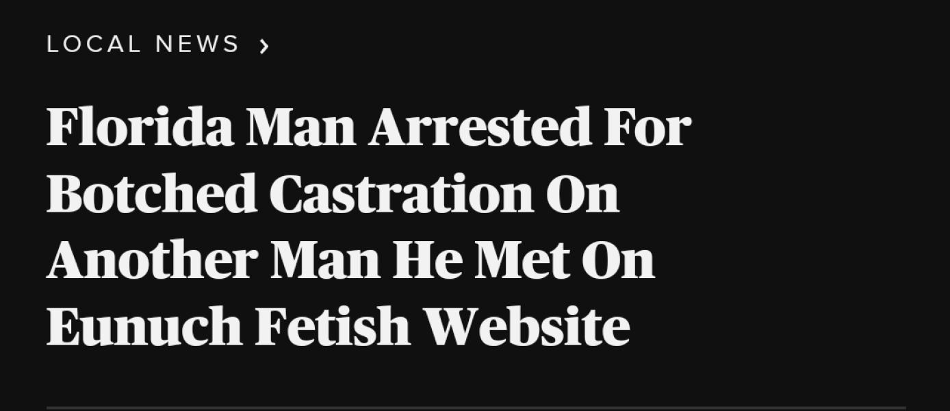 A Florida Man