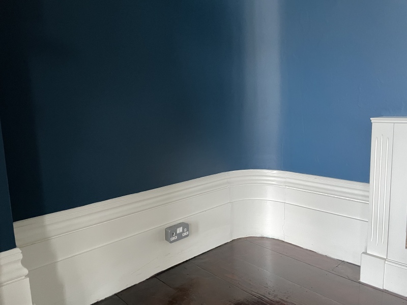 The stunning skirting boards 