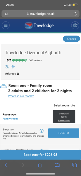 Staying in Birkenhead to visit Liverpool?