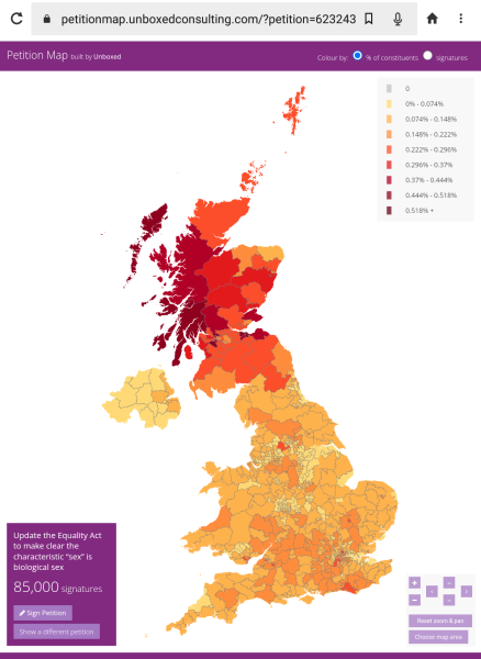 Petition to Update the Equality Act - thread 2