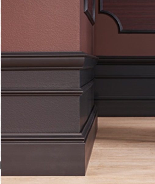 The stunning skirting boards 